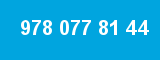 978 077 81 44 978 077 81 44